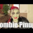Halloween Last Minute Makeup Zombie Pinup Monster High Style