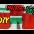 Melonen Seifen DIY – How to make a watermelon soap