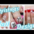 3 Christmas Winter Nail Designs (einfach und schnell)