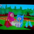 BabyTV Billy and Bam Bam taking down the washed clothes english